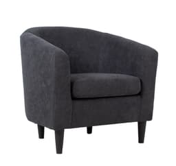 Lenestol WESTER mørkegrå