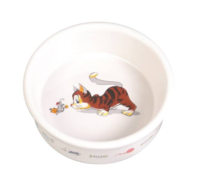 Keramisk skål, 0,2 l/ø 12 cm, hvid