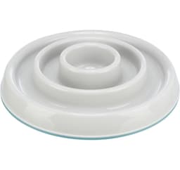 Hidas syöttökulho, muovi/tpr, 0,45 l/ø 23 cm, harmaa, Trixie