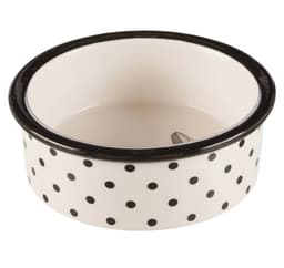 Keramikskål Zentagle 300ml/12cm vit/svart