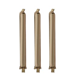 3-delt hårkrøller Heatless Curling Rod pannebånd Gull