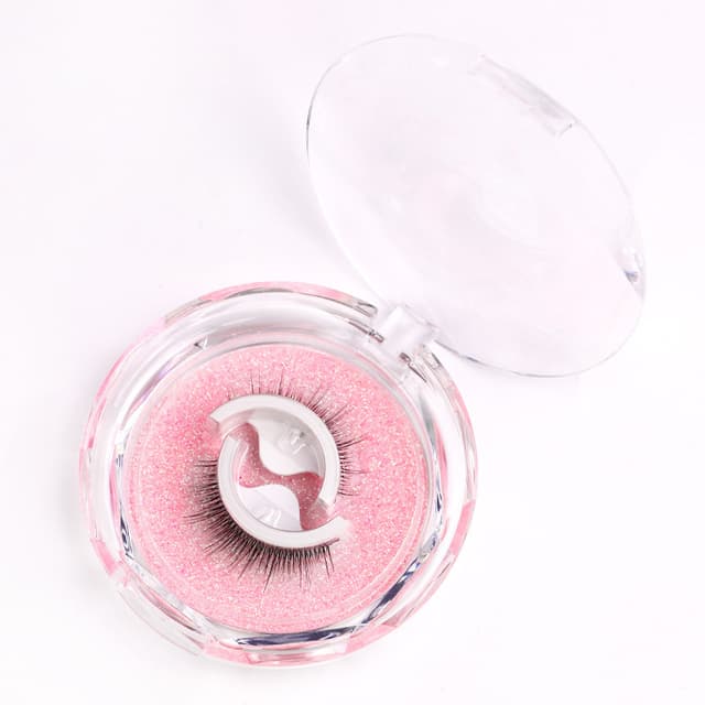 Självhäftande lösögonfransar Solrosformad