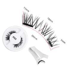 Magnetiska ögonfransar med V-formad applikator och kvantmagneter model 1