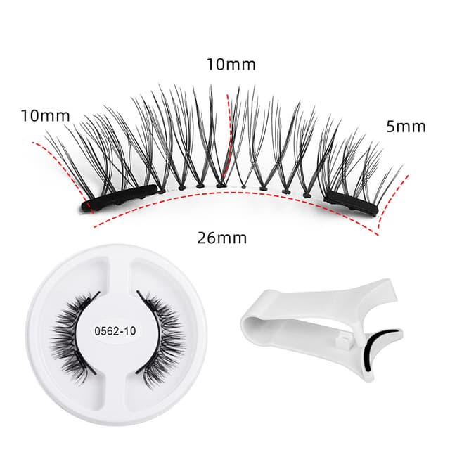 Magneettiripset V-muotoisella applikaattorilla ja kvanttimagneeteilla model 2