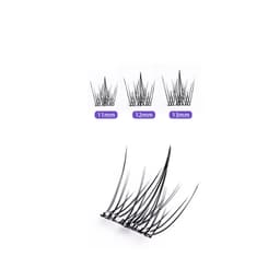 Selvklæbende Camellia False Eyelashes, ingen lim påkrævet Model 3