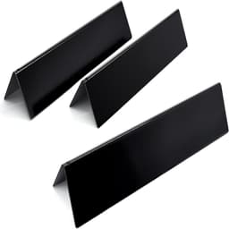 3-Pack Grill Varmeplader til Weber Spirit 200 Series - Sort