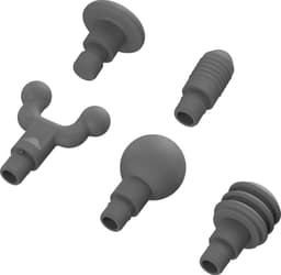 Hyperice Hypervolt 2 tilbehørshoveder 4001800100 (sort)