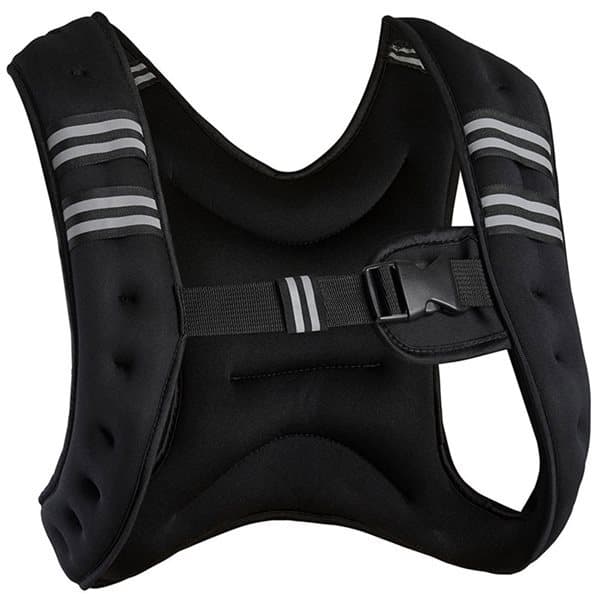 Vægtvest 5 kg med lycra og stålkugler
