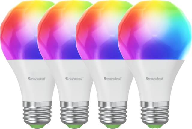 Nanoleaf Essential RGB LED älylamppu 9 W E27 (4 kpl)