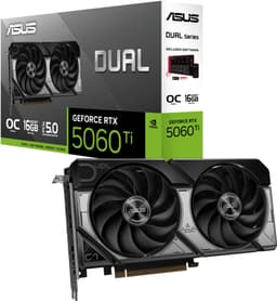 ASUS GeForce RTX 5060 Ti 16GB DUAL OC grafikkort