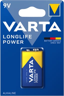 Varta Longlife Power 9V batteri (1 st)