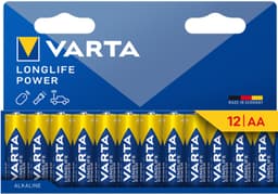 Varta Longlife Power AA batteri 7042370 12 pst (blå)