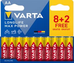 Varta Longlife Power AA batteri 7042378 10-pack (röda)
