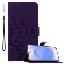 Samsung Galaxy S25 Suojakuori Lompakkokotelo Kukka