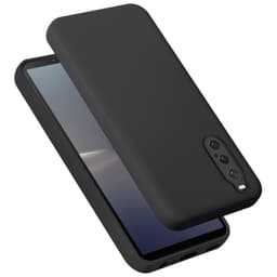 Sony Xperia 10 V Suojakuori Kotelo Case (musta)