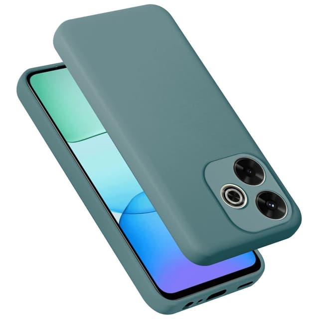 Xiaomi RedMi 13 4G Skal Fodral Case Cover (grön)