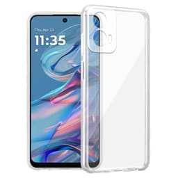 Motorola Moto G45 Suojakuori Kotelo Case (Läpinäkyvä)