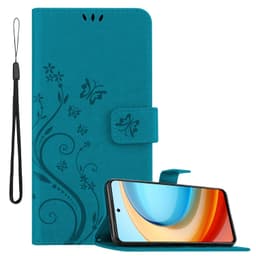 ZTE Blade A75 5G Suojakuori Lompakkokotelo Kukka