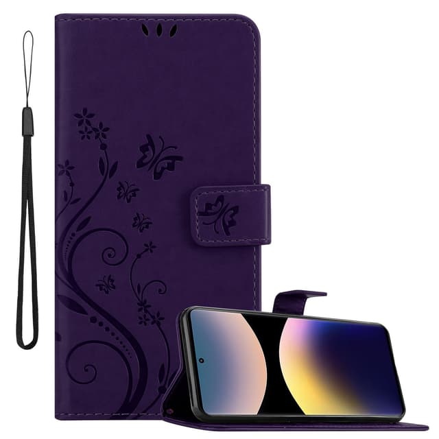 Xiaomi RedMi Note 14 Pro 4G Pungetui Cover Blomster