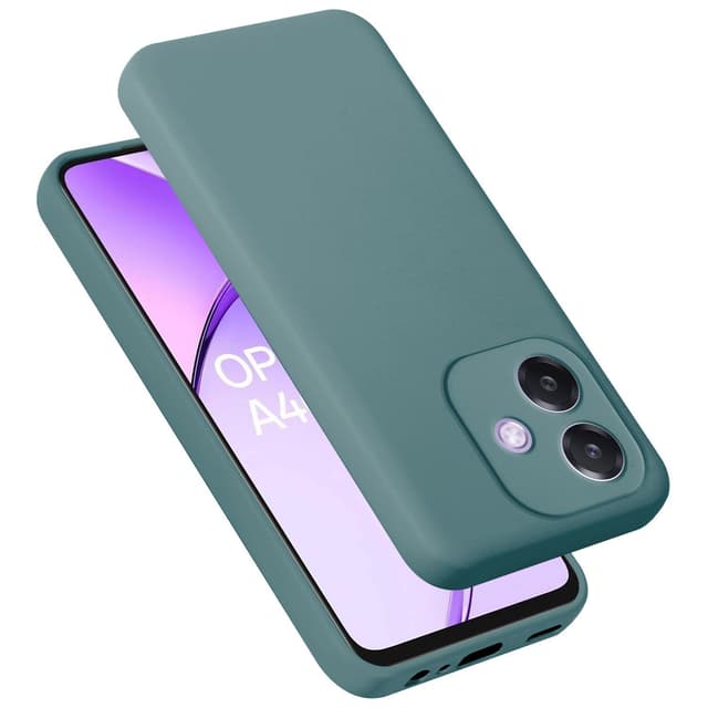 Oppo A40 Skal Fodral Case Cover (grön)