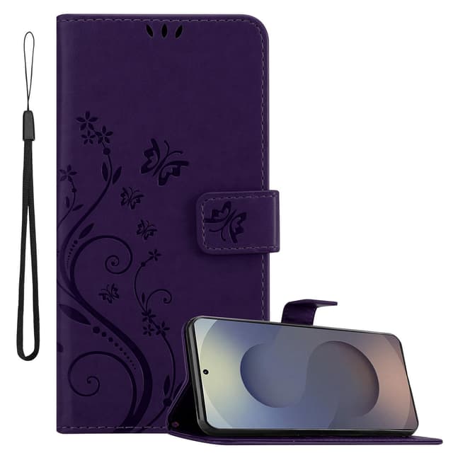 Samsung Galaxy S25 Ultra Pungetui Cover Blomster