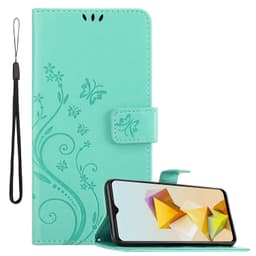 ZTE Blade A73 5G Suojakuori Lompakkokotelo Kukka