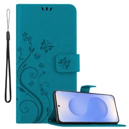 Samsung Galaxy S25 Suojakuori Lompakkokotelo Kukka