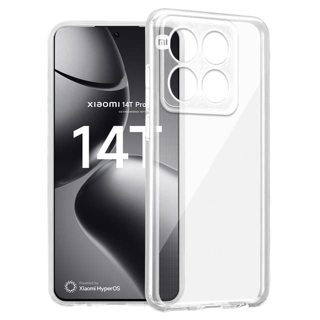 Xiaomi 14T Pro Cover Case Etui (Gennemsigtig)