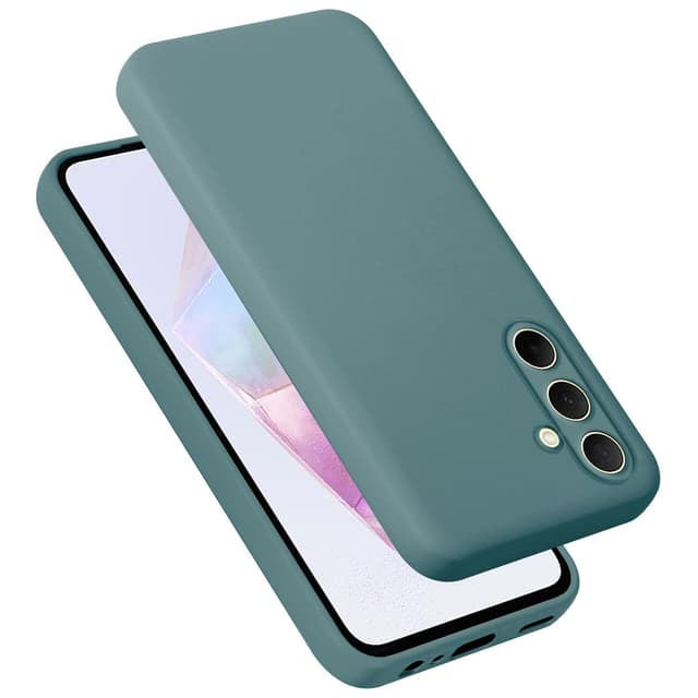 Samsung Galaxy M35 Skal Fodral Case Cover (grön)