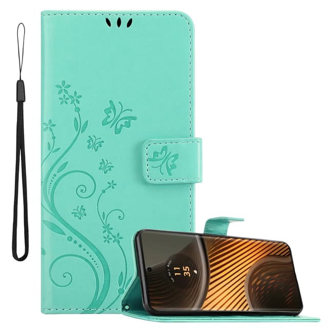 Motorola Moto Edge 50 Ultra Pungetui Cover Blomster