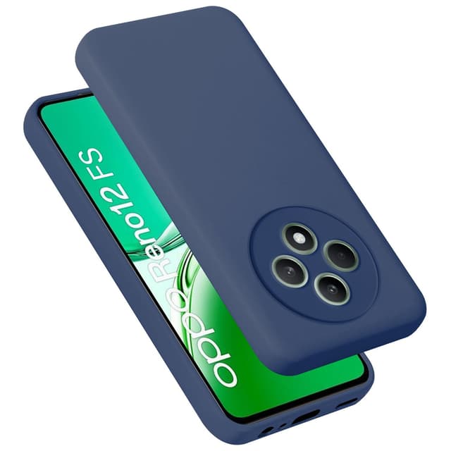 Oppo Reno 12 FS Cover Etui Case (blå)