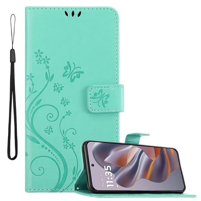 Motorola Moto Edge 50 Neo Pungetui Cover Blomster