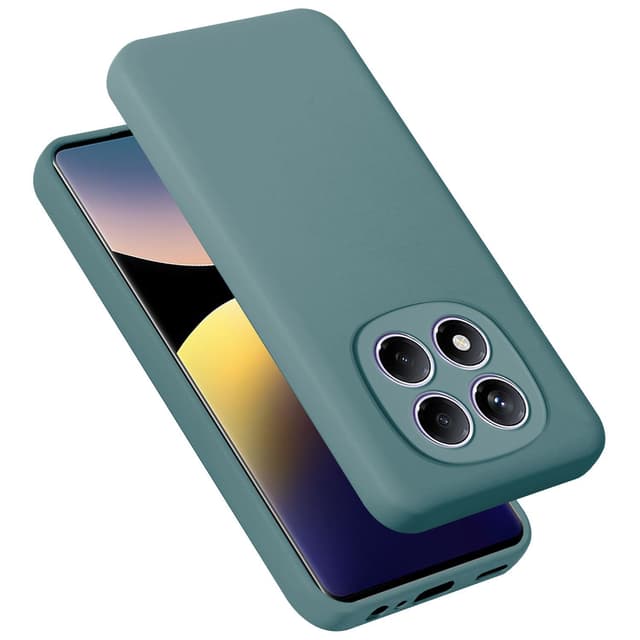 Xiaomi Redmi Note 14 Pro 4G Cover Etui Case (grøn)