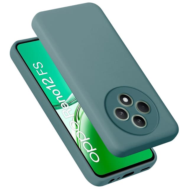Oppo Reno 12 FS Cover Etui Case (grøn)