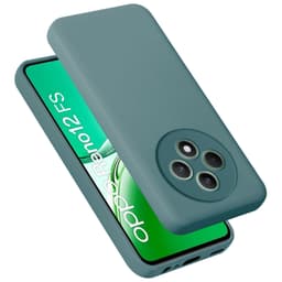 Oppo Reno 12 FS deksel case cover (grønn)