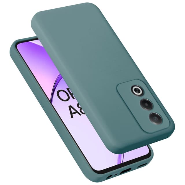 Oppo A80 Skal Fodral Case Cover (grön)