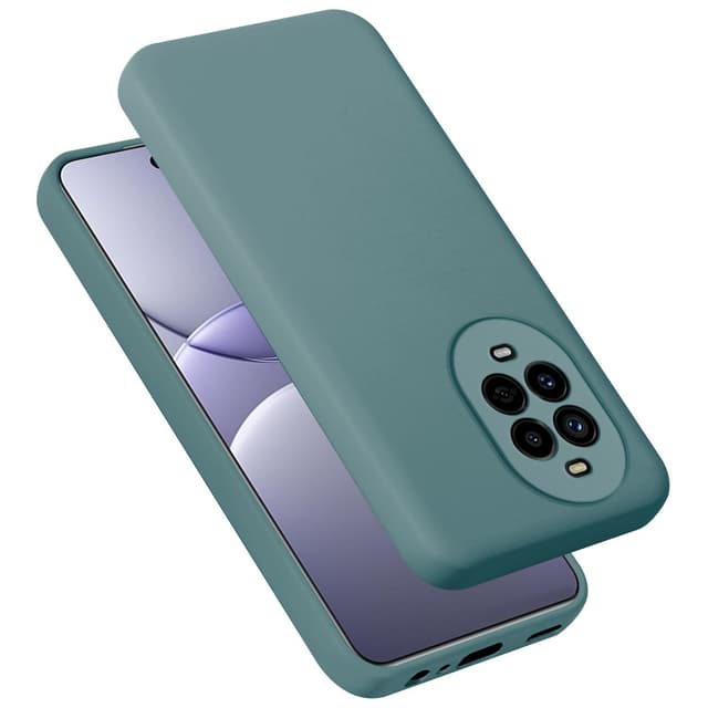 Huawei NOVA 13 Pro Skal Fodral Case Cover (grön)