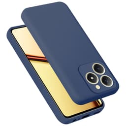 Realme C61 / C63 Suojakuori Kotelo Case (sininen)