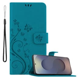Samsung Galaxy S25 Ultra Plånboksfodral Skal Blommor