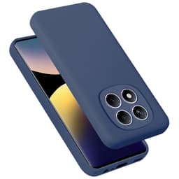 Xiaomi Redmi Note 14 Pro 4G Cover Etui Case (blå)