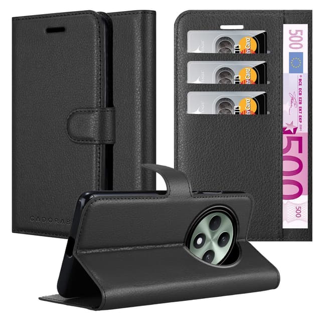 Oppo Reno 12 FS Deksel Etui Case (Svart)