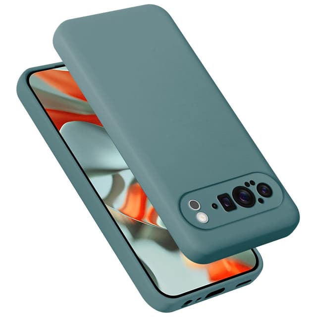 Google Pixel 9 PRO XL Cover Etui Case (grøn)