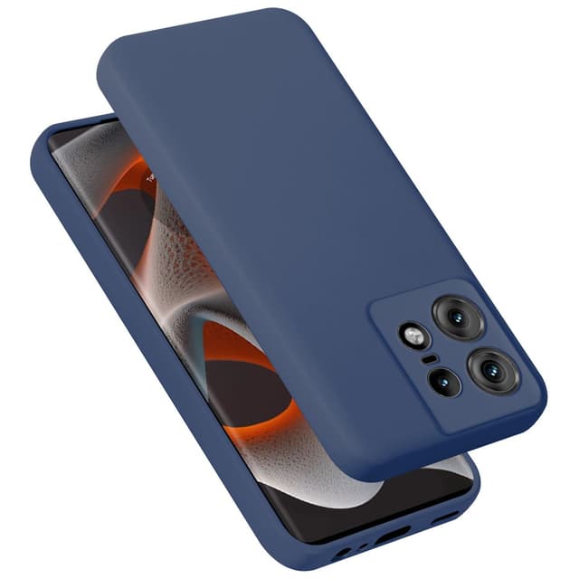 Motorola Moto Edge 50 Pro Skal Fodral Case Cover (blå)
