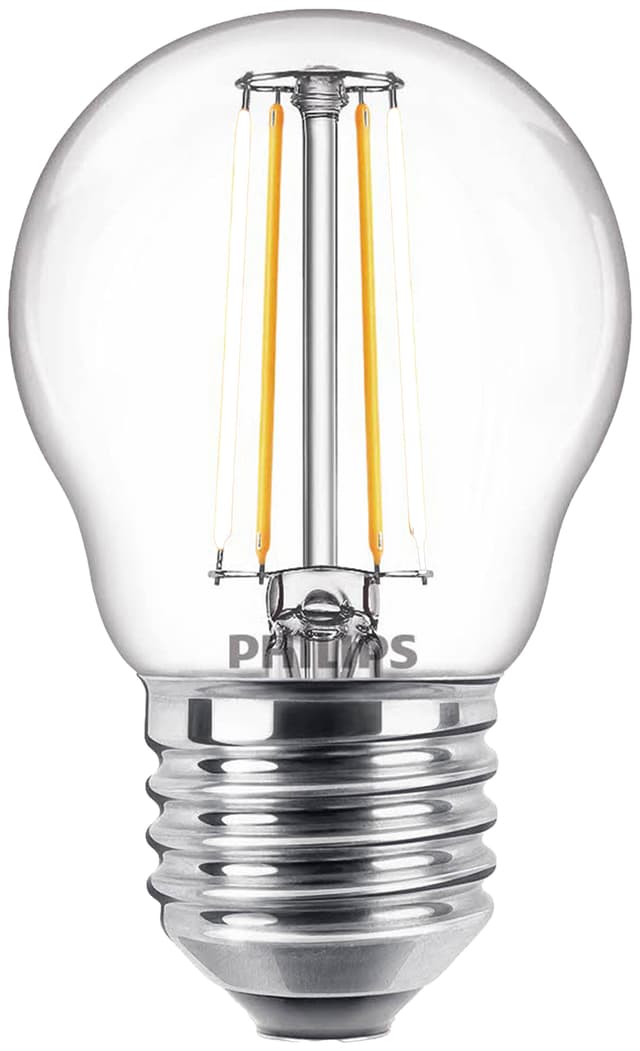 Philips Classic P45 LED-lampe 4W E27 (varm hvid)