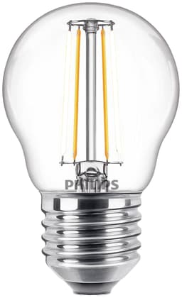 Philips Classic P45 LED pære 4W E27 (varmhvit)