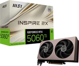 MSI GeForce RTX 5060 Ti 16G INSPIRE 2X OC näytönohjain