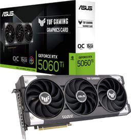 ASUS GeForce RTX 5060 Ti 16GB TUF OC GAMING grafikkort