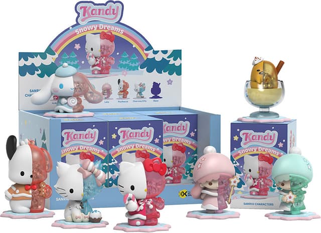 Eurotronic Mighty Jaxx Blind Box actionfigur (Kandy x Sanrio)