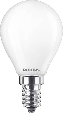 Philips classic LED-pære 4W E14 (2-pakke)