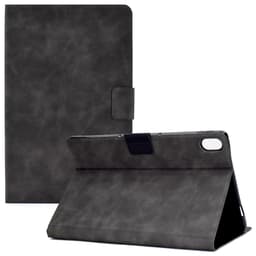SKALO iPad 11"" (2025) PU-læder Flip Cover - Grå